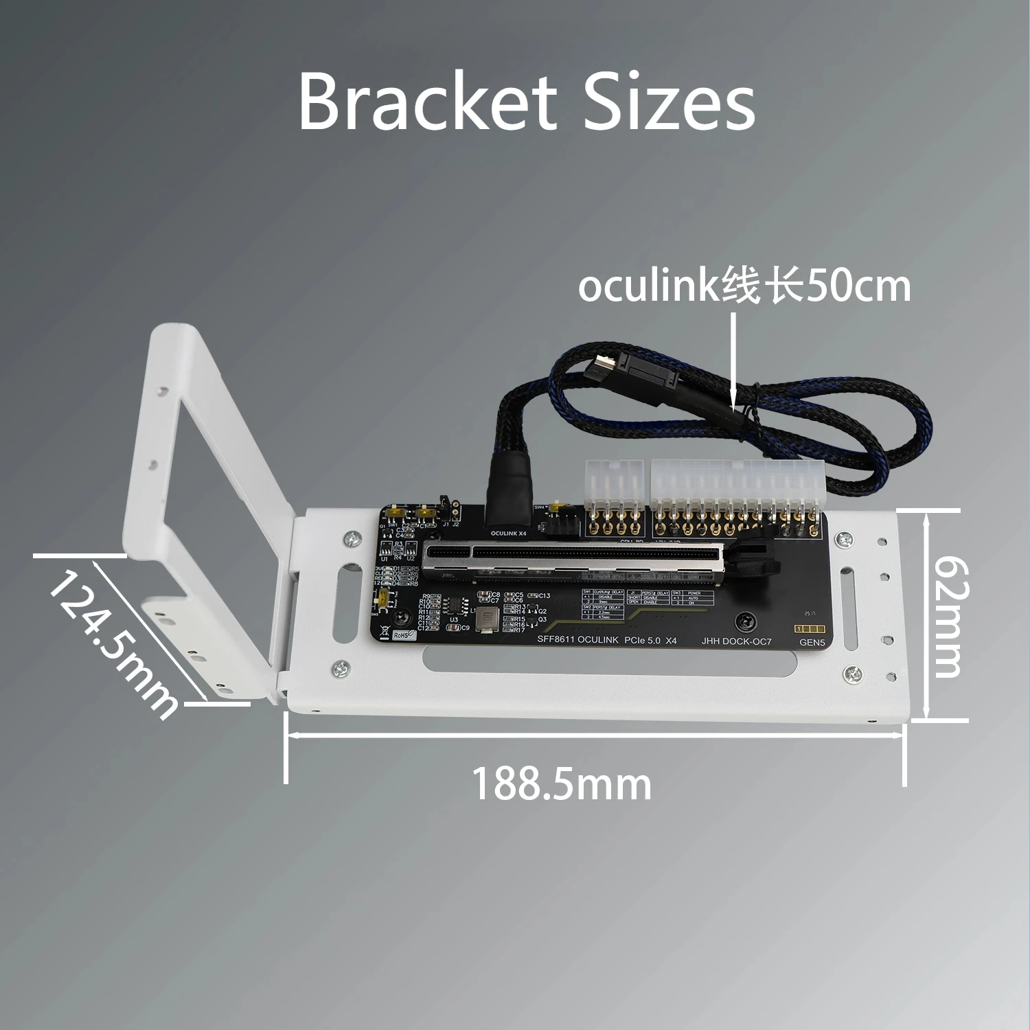 OCuLink EGPU Dock PCIe 5.0 X4  - Oculink Gpu Dock Station review and price