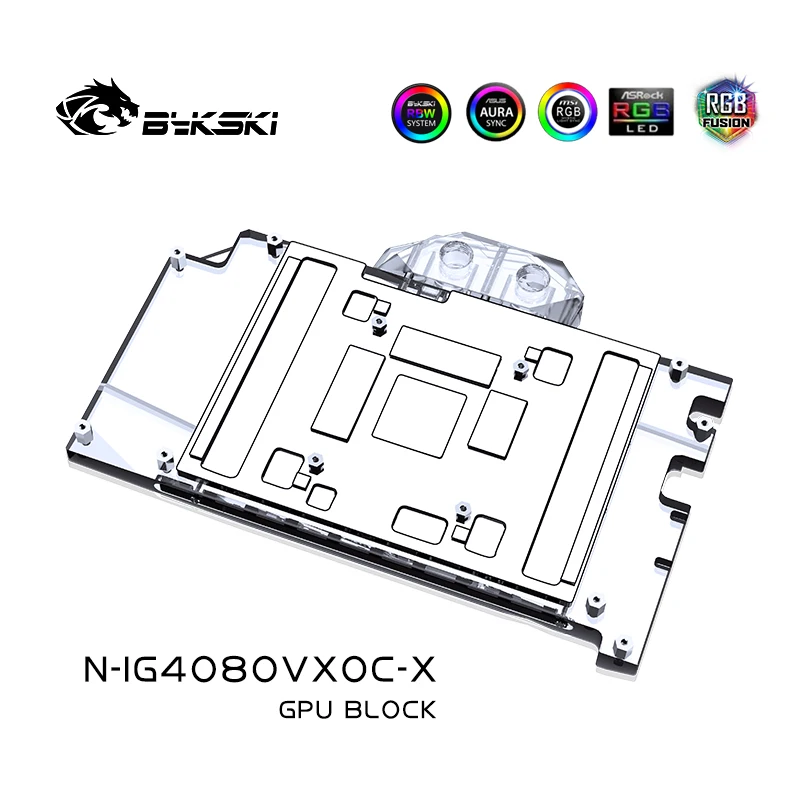 Bykski N-IG4080VXOC-X GPU Bloc - Rtx 4080 Water Cooling Block review and price