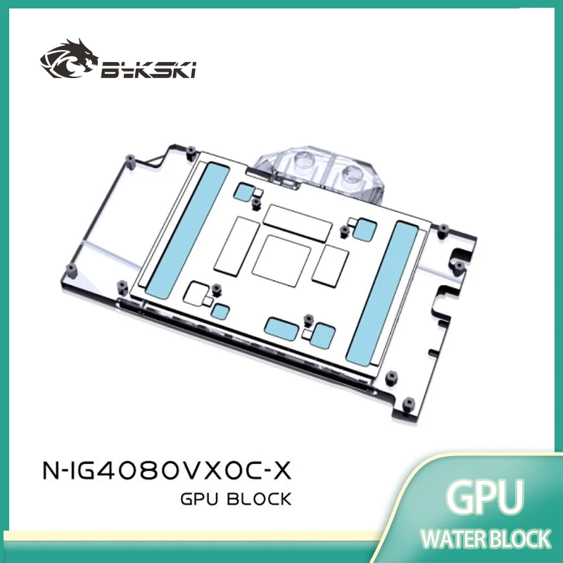 Bykski GPU Block for Colorful  - Rtx 4080 Water Cooling Block review and price