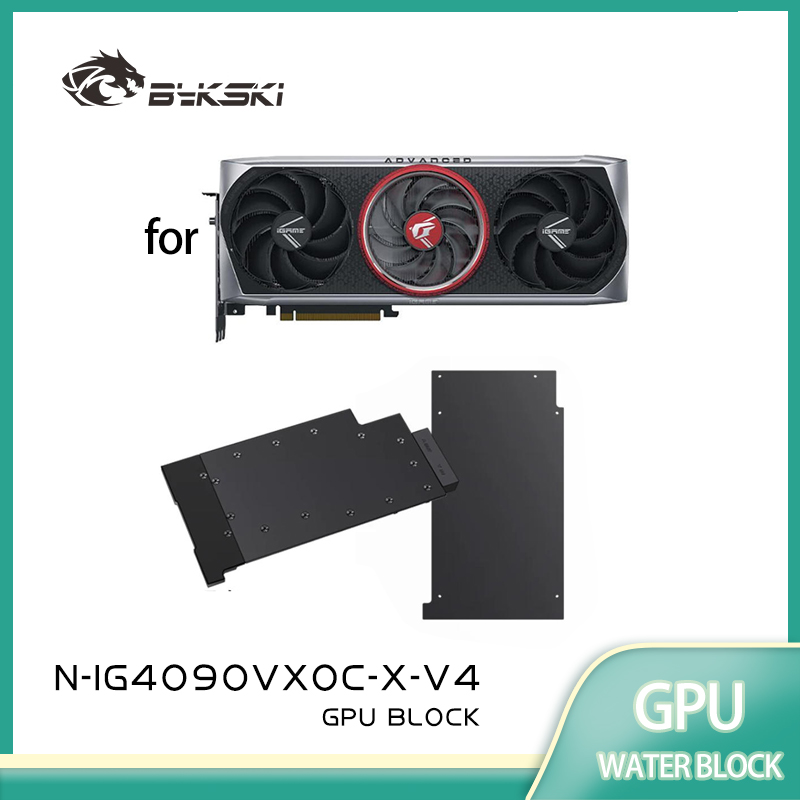 Bykski GPU Block for Colorful  - Rtx 4090 Water Block Full Cover review and price